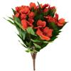 Allstate New Guinea Impatiens Artificial Floral Bush Spray - 13.75" - Tomato Red view 1