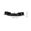 Luxshiny Wok Ring Cast wok ring for heat diffuser wok ring for gas burner gas stove grates replacement Iron 2PCS- Universal view 2