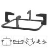 Luxshiny Gas Stove Rack 8.14X8.14X2.36 Inch Cast Iron Burner Support Non-Slip Kitchen Stove Bracket for Pot and Wok Cooking Accessory Durable Heat Resistant view 4