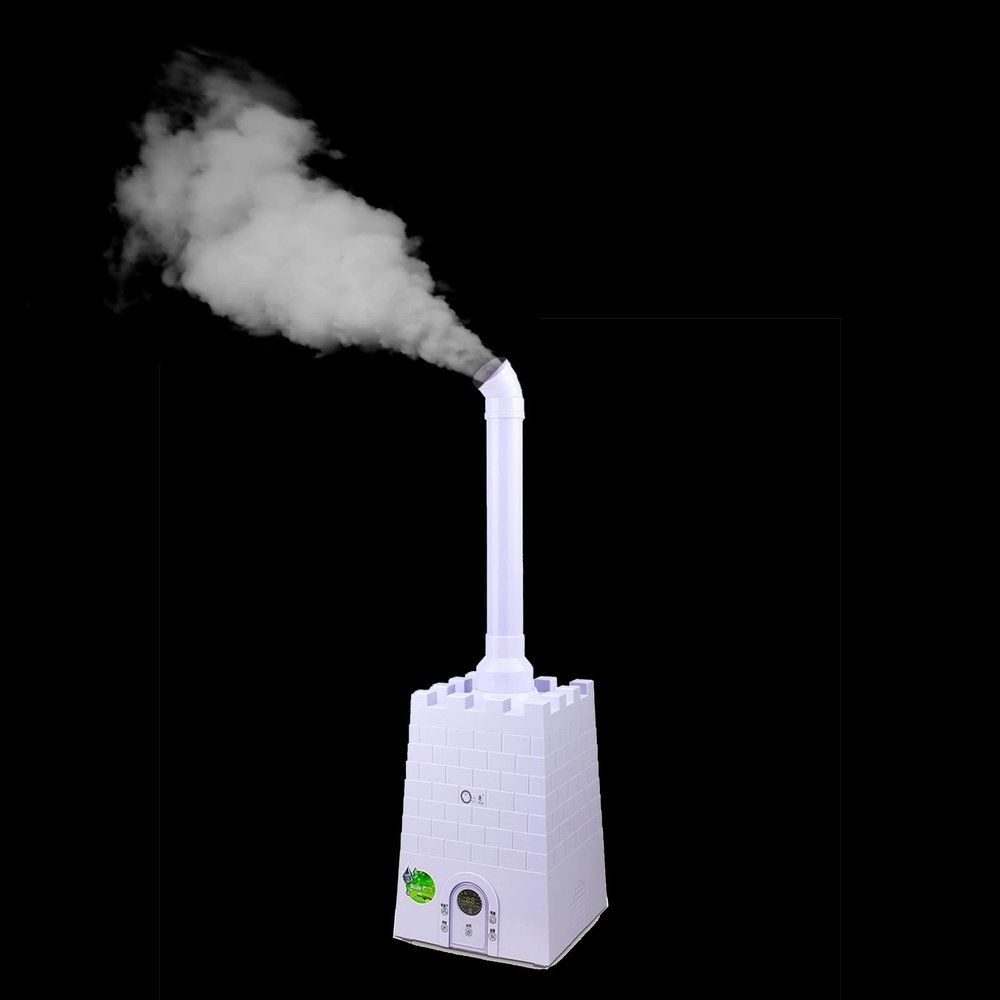 Large Humidifier 2.3Gal Humidifiers for Large Room 1000 Sq Ft Whole House Commercial Industrial Vaporizer Cool Mist Humidifiers for Home Plant Office Greenhouse Warehouse ( Color : Upgraded Version )