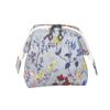 DDintex FLORET LONDON Mini Wire Pouch, Linen, Garden, Blue, 7.1 x 2.4 x 3.9 inches (18 x 6 x 10 cm), Liberty Print view 1