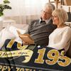 70th Birthday Gifts for Women Men, Birthday Gifts for 70 Year Old Woman Man, 70th Men Birthday Gift Ideas Throw Blanket 60 x 50 Inch, 1956 Birthday Gifts for Women Men, 70 Year Old Birthday Gifts view 4