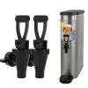 03260.0002 Faucet Kit for Tea Dispenser, Replacement Spigot for Beverage Dispenser (2 Pack Set, Include 2 Wing Nut and 2 C-Ring) (2) view 1