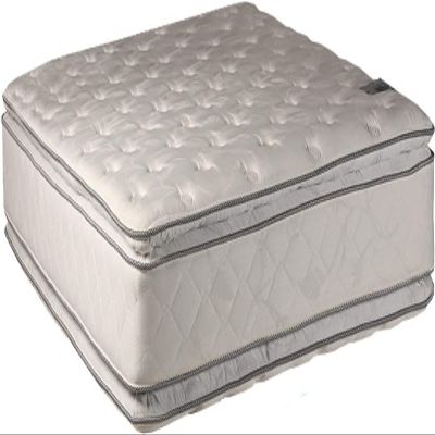 Dream Solutions USA Serenity Medium Soft PillowTop Double-Sided Twin Mattress Only with Mattress Cover Protector - Sleep System with Enhanced Cushion Support, Fully Assembled, Long Lasting Comfort