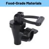 03260.0002 Faucet Kit for Tea Dispenser, Replacement Spigot for Beverage Dispenser (3 Pack Set, Include 3 Wing Nut and 3 C-Ring) view 3