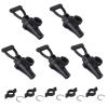 03260.0002 Faucet Kit for Tea Dispenser, Replacement Spigot for Beverage Dispenser (5 Pack Set, Include 5 Wing Nut and 5 C-Ring) view 1