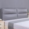 Headboard Cushion Soft Bed Rest Back Removable Reading Pillow Wedge Fluffy Bolster Adult Lumbar Cushion Daybed Bolster for Day Bed Bunk Bed,B,with headboard 47.2"/120cm view 1