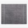 A1 Home Collections 100% Organic Cotton Bath Mat 900 GSM Plush Feather Touch Quick Dry Bath Mat, GOTS Certified, Oeko-Tex Green Certified, 20X33 (Sharkskin Grey) view 1
