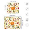 Autumn Pumpkin Dish Drying Mat, Drying Mat For Kitchen Counter, Absorbent Polyester Material, Heat-resistant Drying Mat 18 In x 24 In view 3