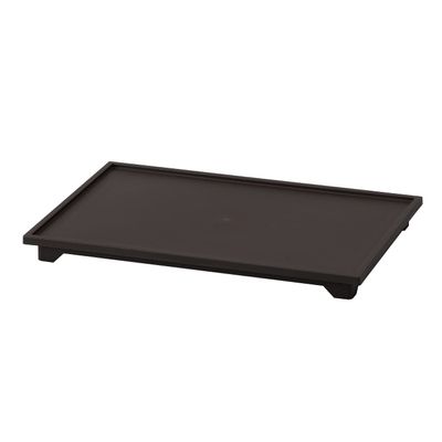 JEJ Astage Storage Box, Carocube Regulator Tray, Dark Brown, Interior Goods, W 15.4 x D 10.6 x H 1.3 inches (39 x 27 x 3.2