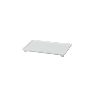JEJ Astage Storage Box, Carocube Regulator Tray, White, Interior Goods, W 15.4 x D 10.6 x H 1.3 inches (39 x 27 x 3.25