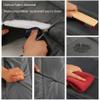 Soundproof Door Curtains,Thermal Insulated Oxford Cloth Noise Windproof Drapes,Thicken Cotton Winter Warm Privacy Cover Screen,for Patio Hallway Kitchen Bedroom,Full Size Customizable view 4