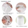 2 Pack Nut Milk Bags, Extra Fine Mesh Strainer Bags - Reusable Cheesecloth for Almond Milk, Juicing, Cold Brew Coffee, Jelly, Honey & Berry Seeds view 4