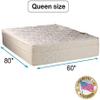 Dream Solutions USA Beverly Hills Eurotop (Pillowtop) Firm Foam Encased Queen Mattress Only with Mattress Cover Protector Included - Sleep System Support, Longlasting, Fully Assembled, Orthopedic view 2