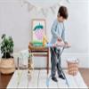 Casdon Ironing Set | Toy Ironing Board and Iron for Children Aged 3+ | Folding Clothes Airer and Hangers Included!, Pink view 2