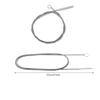 60 Inch Extra Long Flexible Tube Pipe Cleaner Brush Fridge Cleaning Tool, Stainless Steel Drain Tube Cleaning Brushes for Sink Refrigerator Kitchen2 Pack view 2