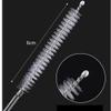 60 Inch Extra Long Flexible Tube Pipe Cleaner Brush Fridge Cleaning Tool, Stainless Steel Drain Tube Cleaning Brushes for Sink Refrigerator Kitchen2 Pack view 3