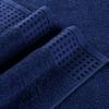 GLAMBURG 100% Cotton 2 Pack Oversized Bath Towel Set 28x55 Inches, Ultra Soft Highly Absorbant Compact Quickdry & Lightweight Large Bath Towels, Ideal for Gym Travel Camp Pool - Navy Blue view 2