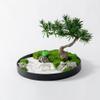 RHXWFDG Artificial Bonsai Tree Artificial Pine Bonsai Tree with Ceramic Flower Pot Large Potted Green Plant for Office and Home Fake Plant Decoration Fake Plants view 3