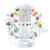 Fabenix Fruit and Vegetable Cleaning Machine, USB Wireless Food Purifier, Cleaner Device for Washing Fruits, Rice, Meat and Tableware (White) view 1