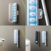 alievoke Toilet Brush Disposable Toilet Bowl Scrubber Replaceable Brush Head Disposable Toilet Cleaning Kit for Bathroom Cleaning (Moonlight White) view 4