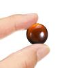 MECCANIXITY Decorative Flat Glass Marbles 17-19mm Rock Vase Filler Beads Pebbles Red for Fish Tank Table Scatter Decor, 100 Pcs view 4