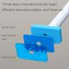 alievoke Toilet Brush Disposable Toilet Bowl Scrubber Replaceable Brush Head Disposable Toilet Cleaning Kit for Bathroom Cleaning (4 PCS Brush Heads) view 3