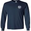 FAIR GAME 911 Operator Long Sleeve Shirt 911 Dispatch Fire EMS Police Circle-Navy-Medium view 2