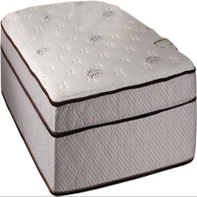 Dream Solutions USA Fifth Ave Plush Extra Soft Eurotop (Pillowtop) Full Mattress Only with Mattress Cover Protector Included - Sleep System Support, Orthopedic, Fully Assembled, Plush Knit Cover
