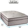 Dream Solutions USA Fifth Ave Plush Extra Soft Eurotop (Pillowtop) Full Mattress Only with Mattress Cover Protector Included - Sleep System Support, Orthopedic, Fully Assembled, Plush Knit Cover view 2