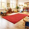 KOECKRITZ Soft & Colorful 6' x 6' Kids Classroom Area Rug  Cozy Playroom Carpet for Nursery, Daycare & Preschool, Flammability Pill Test Passed (Fire Engine) view 1