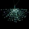 Vickerman 240Lt x 32" Green Starburst Pure White 5mm Twinkle LED Lights. view 2
