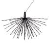 Vickerman 240Lt x 32" Black Starburst Warm White 5mm Twinkle LED Lights. view 1