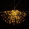 Vickerman 240Lt x 32" Black Starburst Warm White 5mm Twinkle LED Lights. view 2