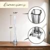 Craft And Party, Pack of 12, Eiffel Tower Vases Centerpiece for Flower, Wedding, Decoration. (24", Clear) view 2