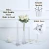 Craft And Party, Pack of 12, Eiffel Tower Vases Centerpiece for Flower, Wedding, Decoration. (24", Clear) view 3