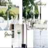 Craft And Party, Pack of 12, Eiffel Tower Vases Centerpiece for Flower, Wedding, Decoration. (24", Clear) view 4
