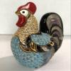De Rosa Handmade Sculpted Ceramic Rooster view 3