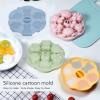 Bear Silicone Fondant Model, Non stick Cake Baking Model Chocolate Cookie Model for Candy Soap Bread Pudding view 4