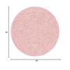KOECKRITZ Soft & Colorful 4' Round Kids Classroom Area Rug  Cozy Playroom Carpet for Nursery, Daycare & Preschool, Flammability Pill Test Passed (Fairy Princess) view 2