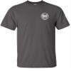 FAIR GAME 911 Operator T-Shirt 911 Dispatch Fire EMS Police Circle-Charcoal-S view 2