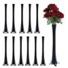 Craft And Party, Pack of 12, Eiffel Tower Vases Centerpiece for Flower, Wedding, Decoration. (20", Black) view 1