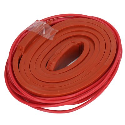 Silicone Heating Belt Flexible Oil Pipe Heating Wrap Cable for Wet Industrial Use DC12V