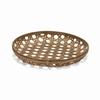 Melrose International Tray 22.25" D x 3.75" H Bamboo view 3