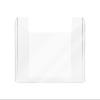 Marketing Holders 2 Pack Extra Large Brochure Holder 13.75 Wide Clear Acrylic Wall Mount Display Rack for Newspapers Patient Charts Catalogs or Large Printed Literature Includes Hanging Hardware view 4