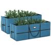 Hearth & Harbor 2 Pack Christmas Tree Storage Bag 9 ft. for Holiday  Waterproof Christmas Tree Storage Box Made of 600d Oxford Material  Christmas Tree Bag with Handles & Special Wide Opening view 3