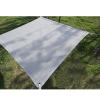 YHBZ Tear Resistant Shading Net,90% Grey Shade Cloth,Plant Cover Mesh Tarp,for Outdoor Patio,Garden, Barn, Kennel, Fence,Yard Activities,with Grommets,2x5m(7 * 16ft) view 2