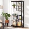 Tribesigns 6-Tier Tall Bookshelf Bookcase, Industrial 8-Shelf Open Bookcase Storage Display Book Shelves for Living Room, Home Office view 1
