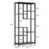 Tribesigns 6-Tier Tall Bookshelf Bookcase, Industrial 8-Shelf Open Bookcase Storage Display Book Shelves for Living Room, Home Office view 2