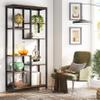 Tribesigns 6-Tier Tall Bookshelf Bookcase, Industrial 8-Shelf Open Bookcase Storage Display Book Shelves for Living Room, Home Office view 3